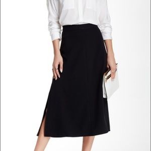 NEW Achro black midi skirt